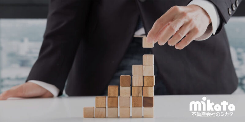 物上げに成功している不動産会社が効果を上げた事例（営業は1名のみ）