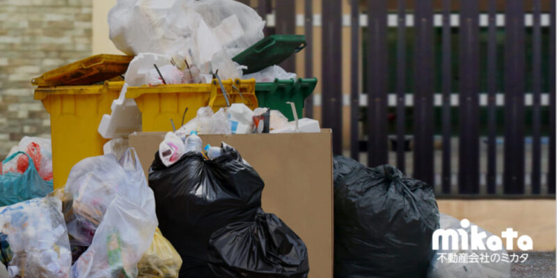 ゴミ置場にありがちなトラブル事例