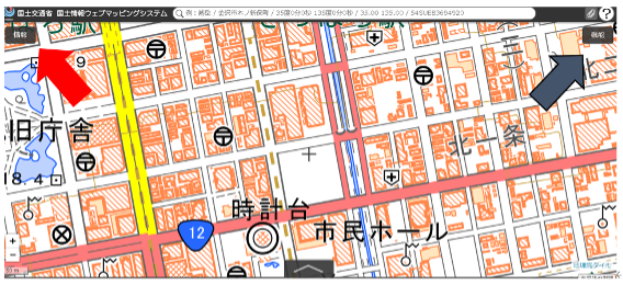 国土情報ウエブマッピングシステム,国土数値情報