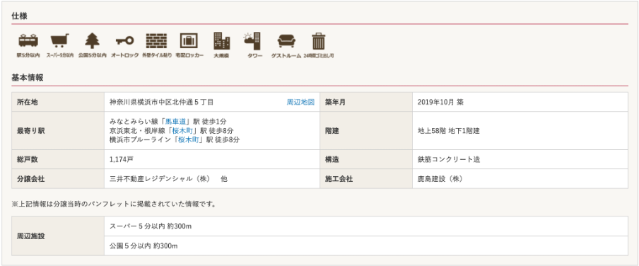 三井のリハウス,ザ・タワー横浜北仲