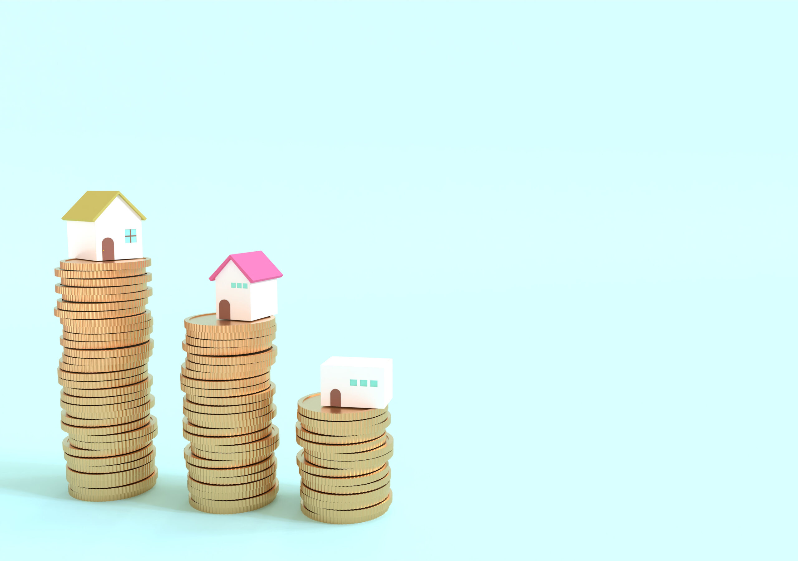 コイン,ミニチュアハウス