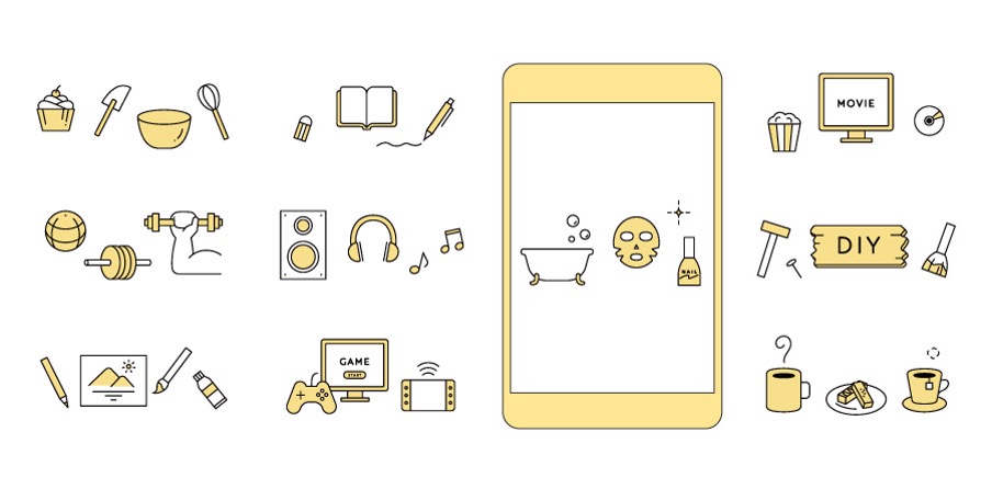 スマホ,コンテンツ