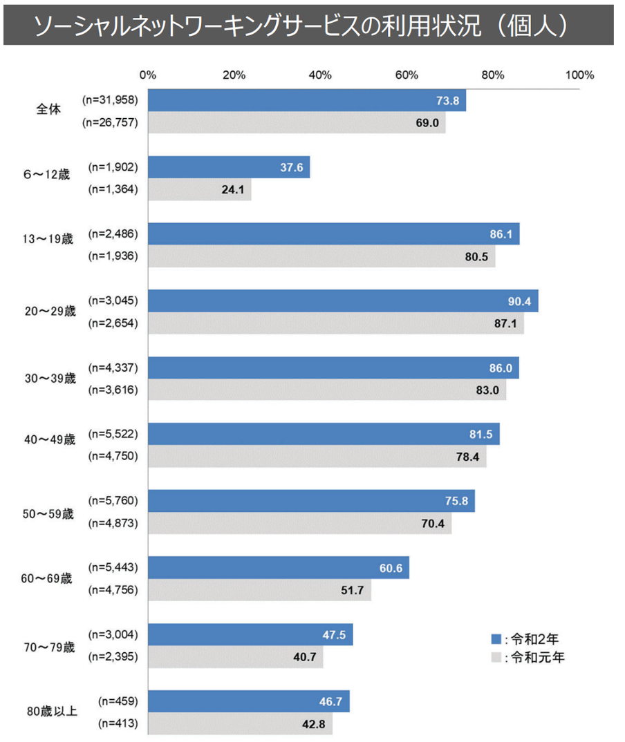 SNS利用状況