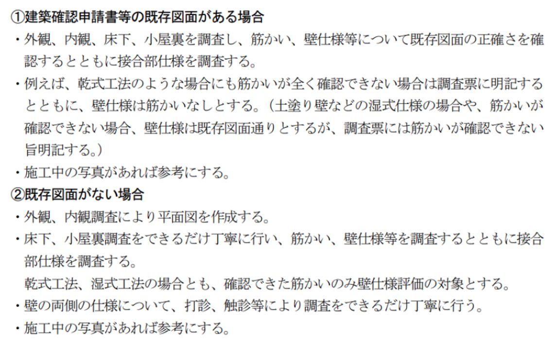 図面,チェックポイント,耐震性