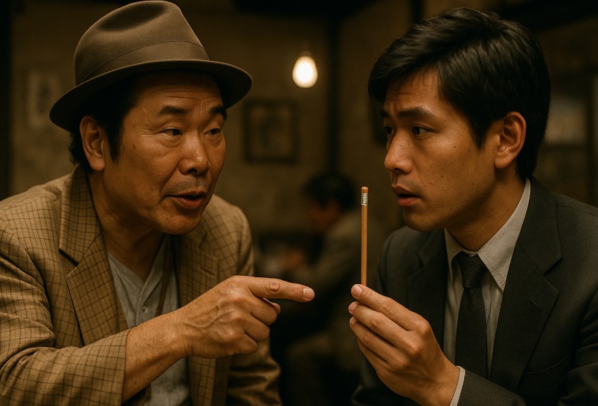 昭和風の雰囲気を再現したオリジナルイメージ