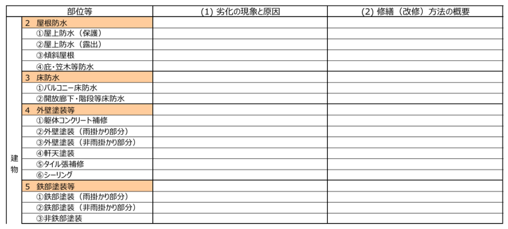建物調査診断書