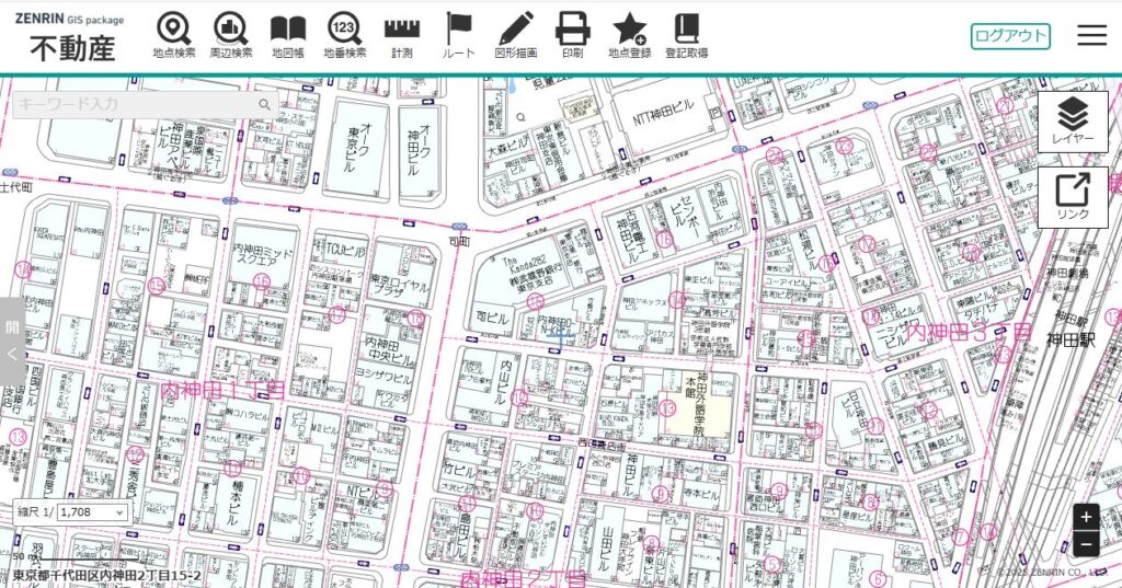ZENRIN GISパッケージ不動産