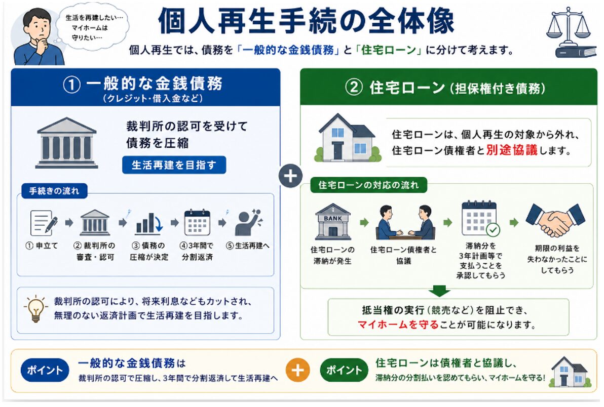 個人再生手続の全体像