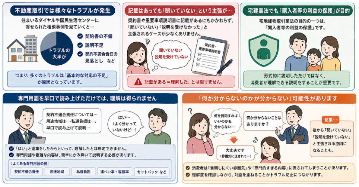 不動産取引,トラブル